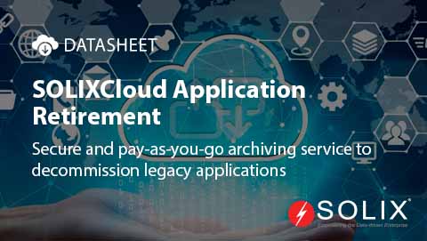 SOLIXCloud Application Retirement