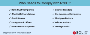 Who Needs to Comply NYDFS? 