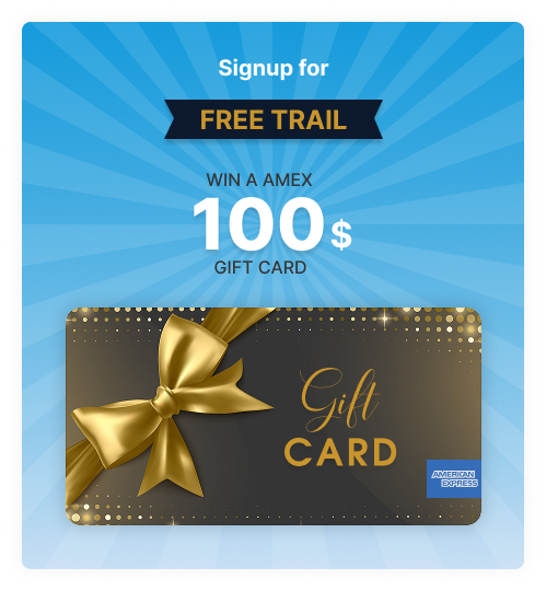 Sign up for free trial Amex Gift Card